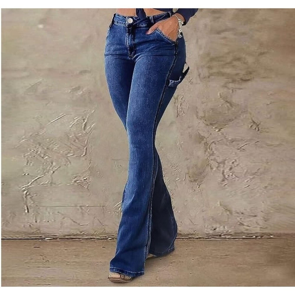 Flamingo Urban Blue Flare Jeans